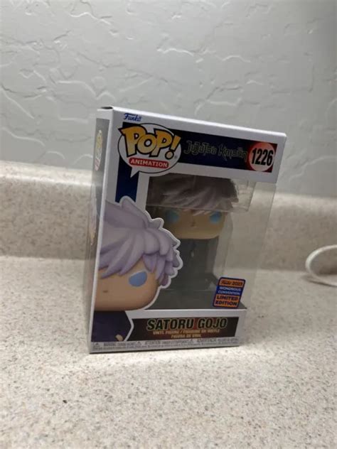 Funko Pop Satoru Gojo Jujutsu Kaisen Wondercon Exklusive Vinyl