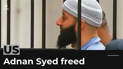 Us Judge Frees Adnan Syed After More Than 20 Years In Jail Youtube