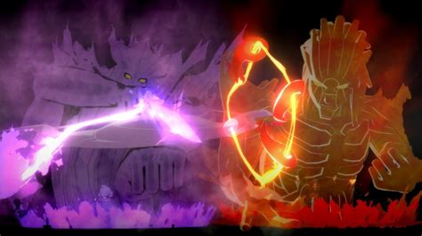 Susanoo Wallpaper Naruto Vs Sasuke Wallpaper 4k A5E