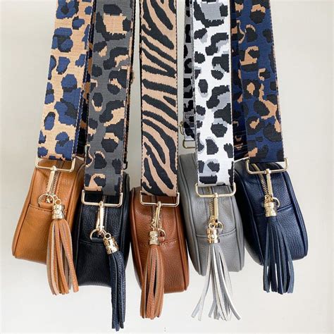 Detachable Bag Strap Handbag Straps Attachable Shoulder Etsy Leopard