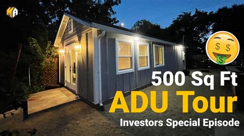 Backyard Transformed Into An Investor S Dream Project Sq Ft Adu