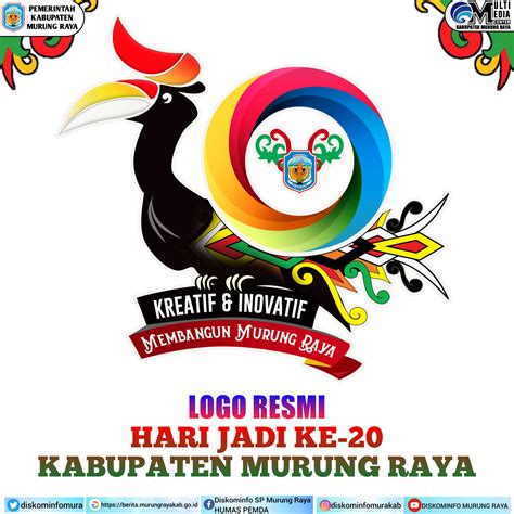 Logo Resmi Hari Jadi Ke Kabupaten Murung Raya Berita