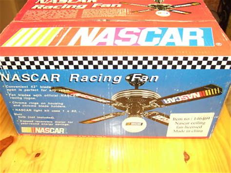 NEW NASCAR CEILING FAN Bottle Coke GLOBE LIGHT NIB -- Antique Price ...