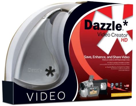 PINNACLE DAZZLE Video Creator HD +STUDIO 14 Editing Software (PC USB ...