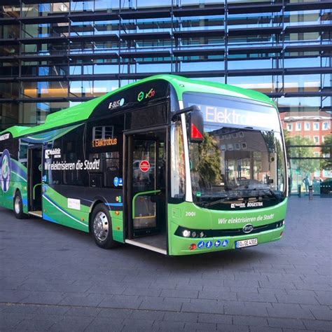 BYD enters German market. First e-bus delivery in North Rhine-Westphalia