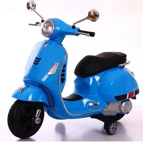 Vespa Sky Blue Battery Operated Baby Scooter At ₹ 9500piece Electric