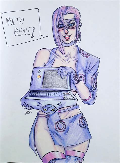 Fanart Female Melone Rstardustcrusaders