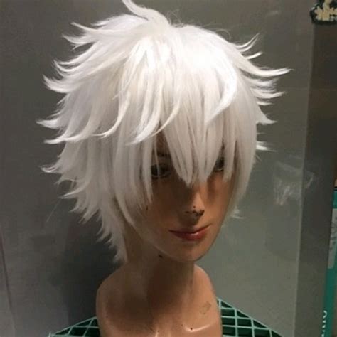 Jual Gojo Satoru Wig Cosplay Rambut Palsu Jujutsu Kaisen Wig Cosplay Di