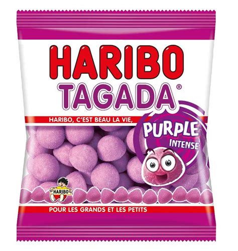 Bonbons Fraise Tagada Purple Haribo 250 G La Belle Vie Changez