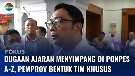 Pemprov Jabar Gelar Rapat Khusus Bahas Dugaan Ajaran Menyimpang Di