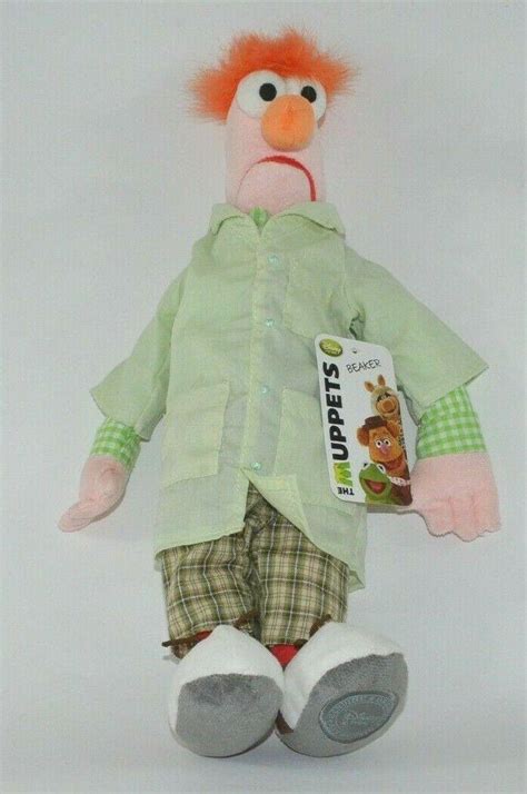 Beaker Science Lab The Muppets Disney Store 16 Plush Doll Jim Henson