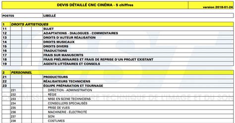 Refonte Du Devis Cnc Cin Ma Afar