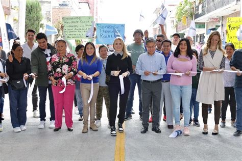 Huixquilucan Entrega La Rehabilitaci N De La Calle Almaz N En Palo