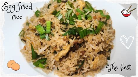 Egg Fried Rice Simple Quick Yet Delicious Youtube