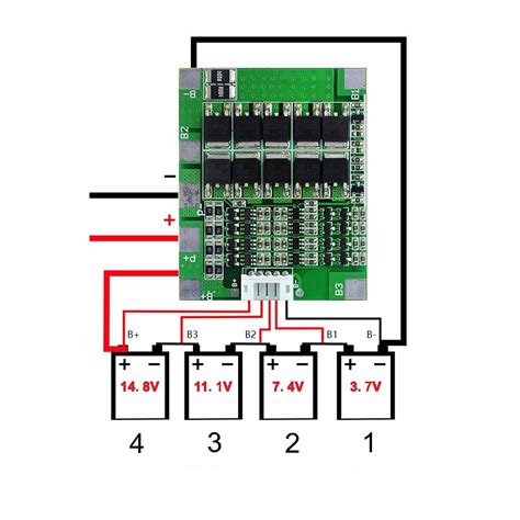 Lithium Battery Charger Protection Board Bms S A V Makers