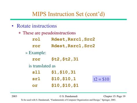 PPT - MIPS Assembly Language PowerPoint Presentation, free download ...