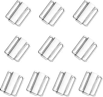 Amazon Sxyydsg Pcs Closing Bikini Clasp Inch Mm Front Bra Bikini Hook Closure Nickel