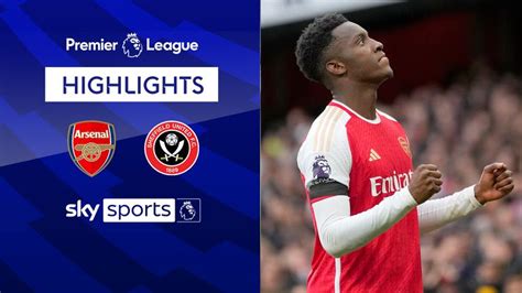 Arsenal 5-0 Sheffield United | Premier League highlights | Football ...