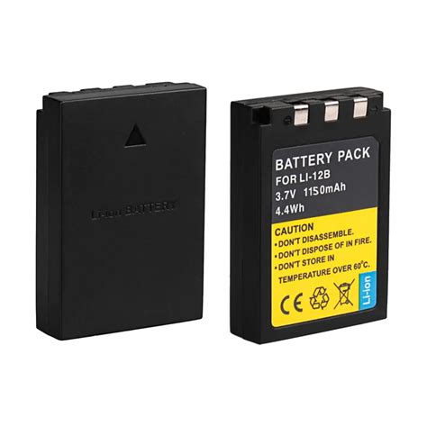 SCLS LI 10B LI 12B LI10B LI12B Battery For Olympus C 60 C 76 In