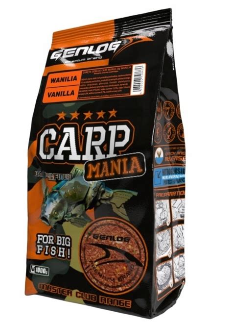 Zanęta Genlog metoda karpiowa 1 kg Carp Mania Halibut porównaj ceny