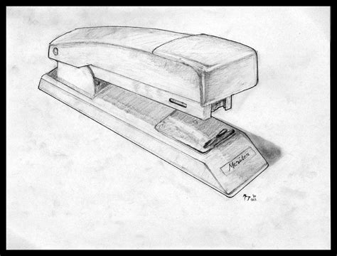 Stapler. Still Life. by MugenB16 on DeviantArt