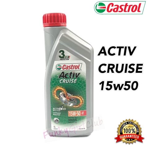 Castrol Activ Cruise W T Motorcycle Engine Oil Continuous