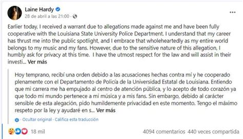 Ganador De American Idol Es Arrestado Por Espiar A Su Ex Con Un Micr Fono