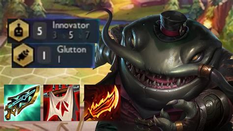 5 Innovator Glutton Tahm Kench ⭐⭐ Tft Set 6 5 Youtube