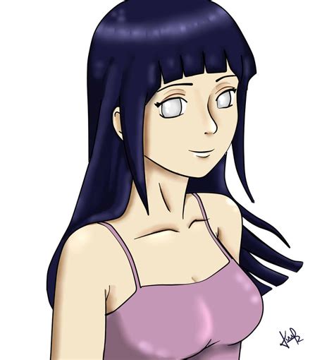 Hinata Hyuga Fanart By Karenoart On Deviantart