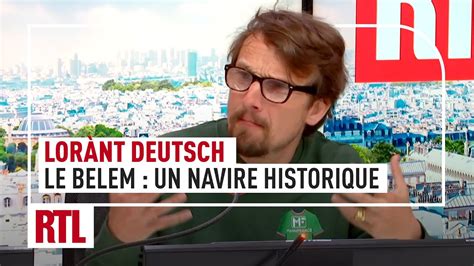 Lorànt Deutsch pourquoi le Belem est un navire historique YouTube