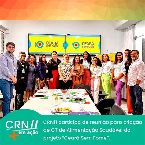 Crn Participa De Reuni O Do Gt De Alimenta O Saud Vel Do Projeto