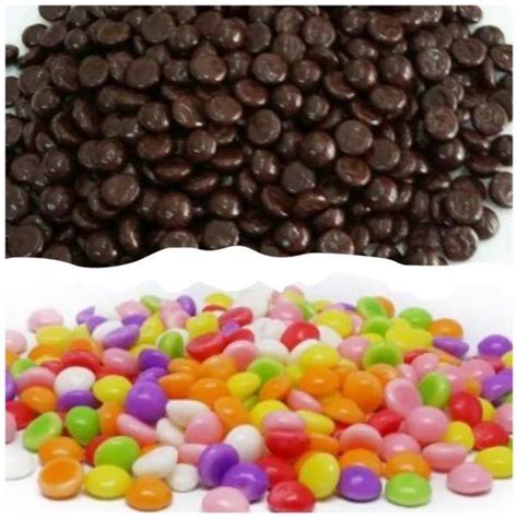 Jual ELMER CHOCO CHIP CHIPS RAINBOW 500GR Shopee Indonesia