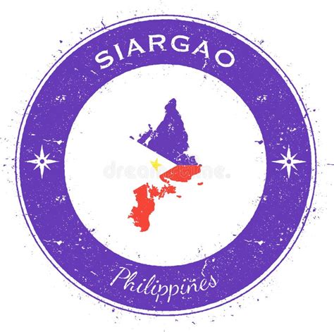 Insignia De La Bandera De Siargao Ilustraci N Del Vector Ilustraci N