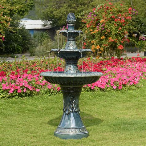 Alcott Hill Shiloh Weather Resistant Floor Fountain Reviews Wayfair