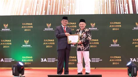 Baznas Kota Depok Raih Penghargaan Baznas Award Kategori Pengumpulan