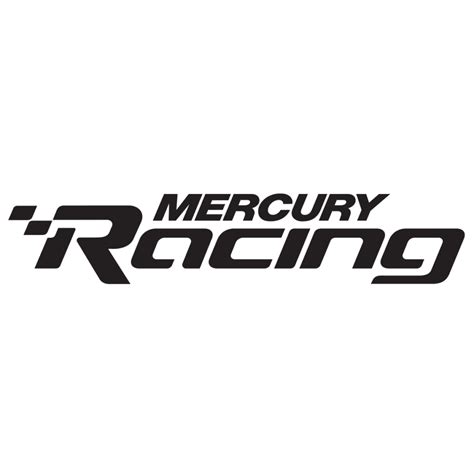 Mercury Racing Logo Vector F Powerboat Racing