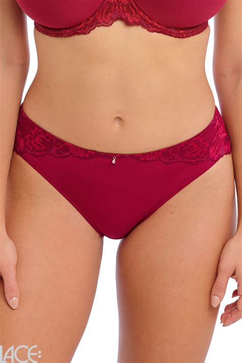 Fantasie Lingerie Aubree Rio Slip Rouge Lace Lingerie Nl