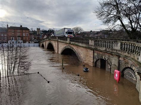 Flooding At Bewdley Bridge © Mat Fascione Geograph Britain And Ireland