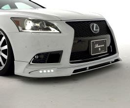 ROWEN Premium Edition Aero Front Spoiler Body Kit Pieces For Lexus LS