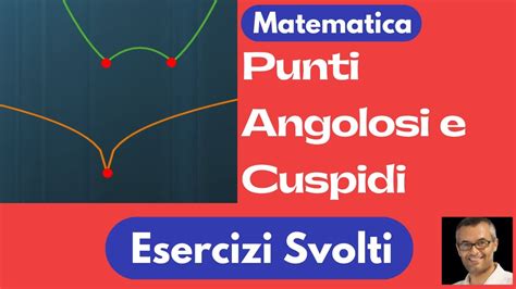 Punti Angolosi e Cuspidi: Esercizi Svolti - YouTube