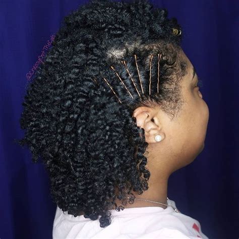 Braid Out Type 4 Hair With Mane Choice Braid Glaze