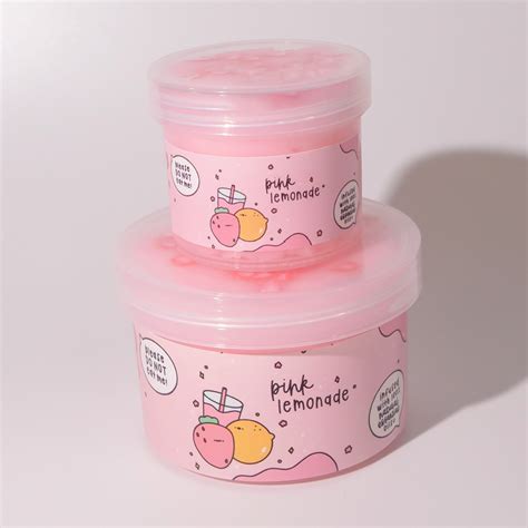 Pink Lemonade Medium In 2023 Pink Lemonade Slime And Squishy Lemonade