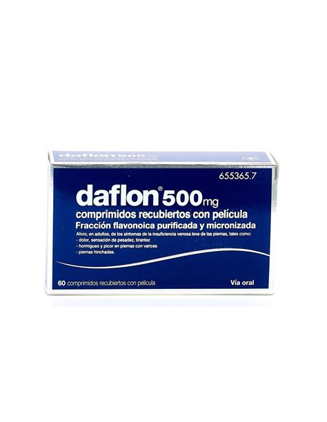 Daflon 500 Mg 60 Comprimidos