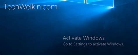 Remove Activate Windows Watermark from Windows 10