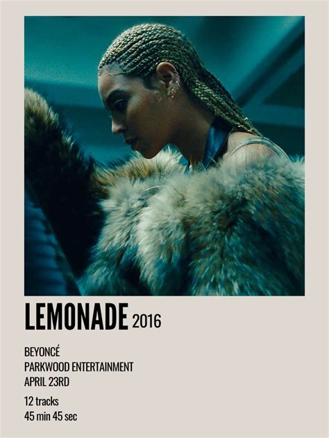 Lemonade Beyoncé Poster