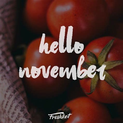 Hello November