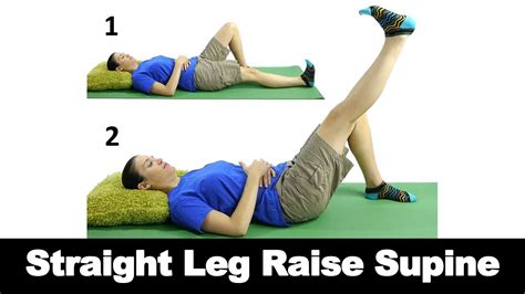 Supine Single Leg Raise Off