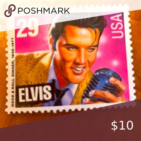 Elvis Presley 29 Cent Collector Stamp Stamp Values Elvis Presley The Collector Rock And Roll