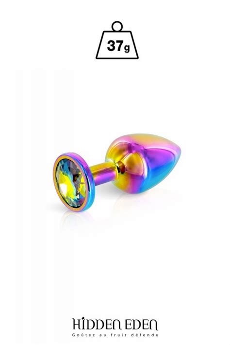Bijou Anal Aluminium Rainbow XS Plug Anal Hidden Eden