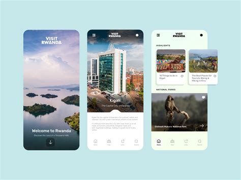 Ground-Breaking Design of the Visit Rwanda Mobile App - Zedafrica